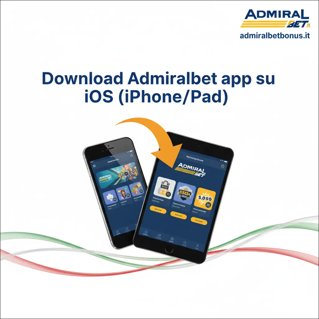 Download Admiralbet app su iOS (iPhone/iPad)
