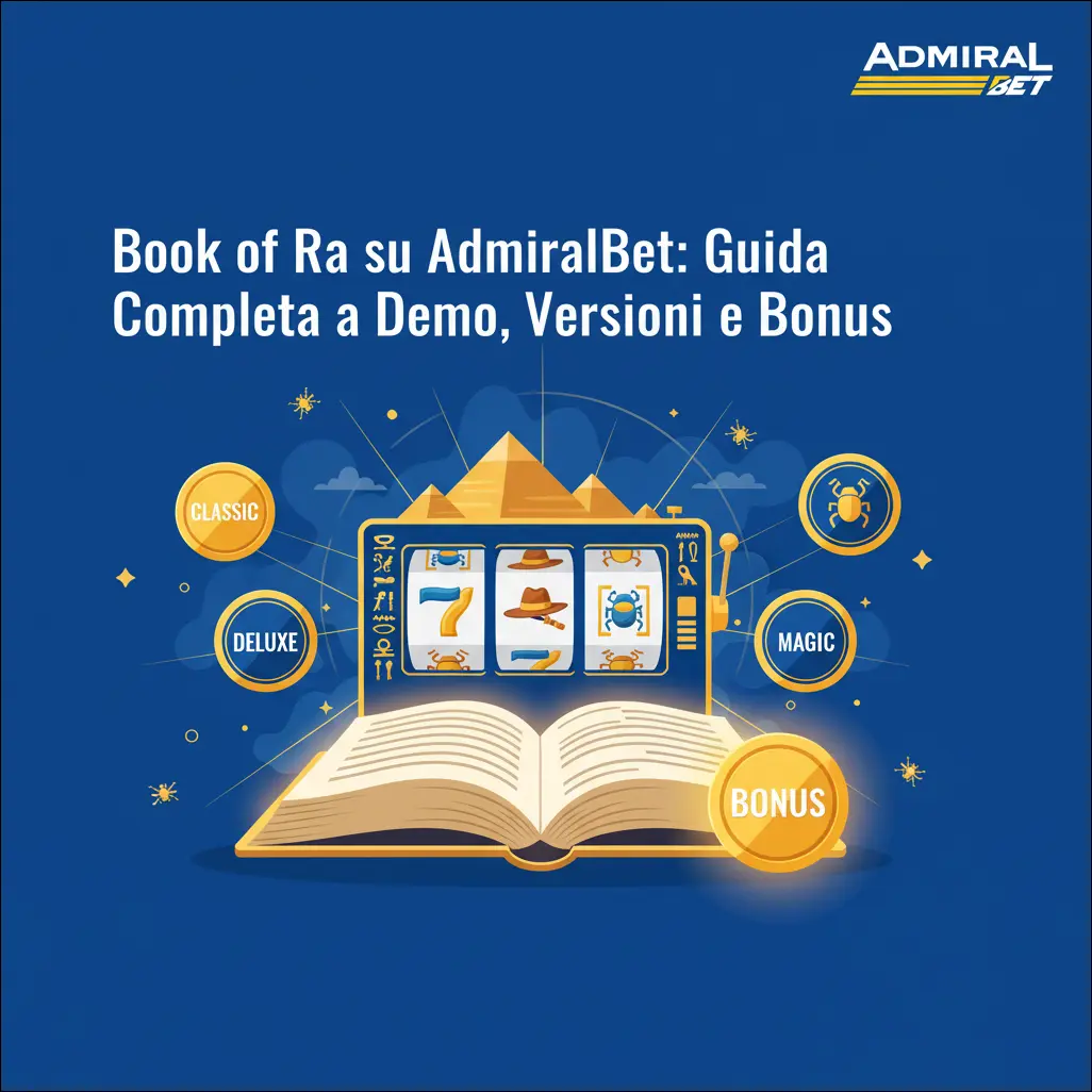 Book of Ra su AdmiralBet: Guida Completa a Demo, Versioni e Bonus