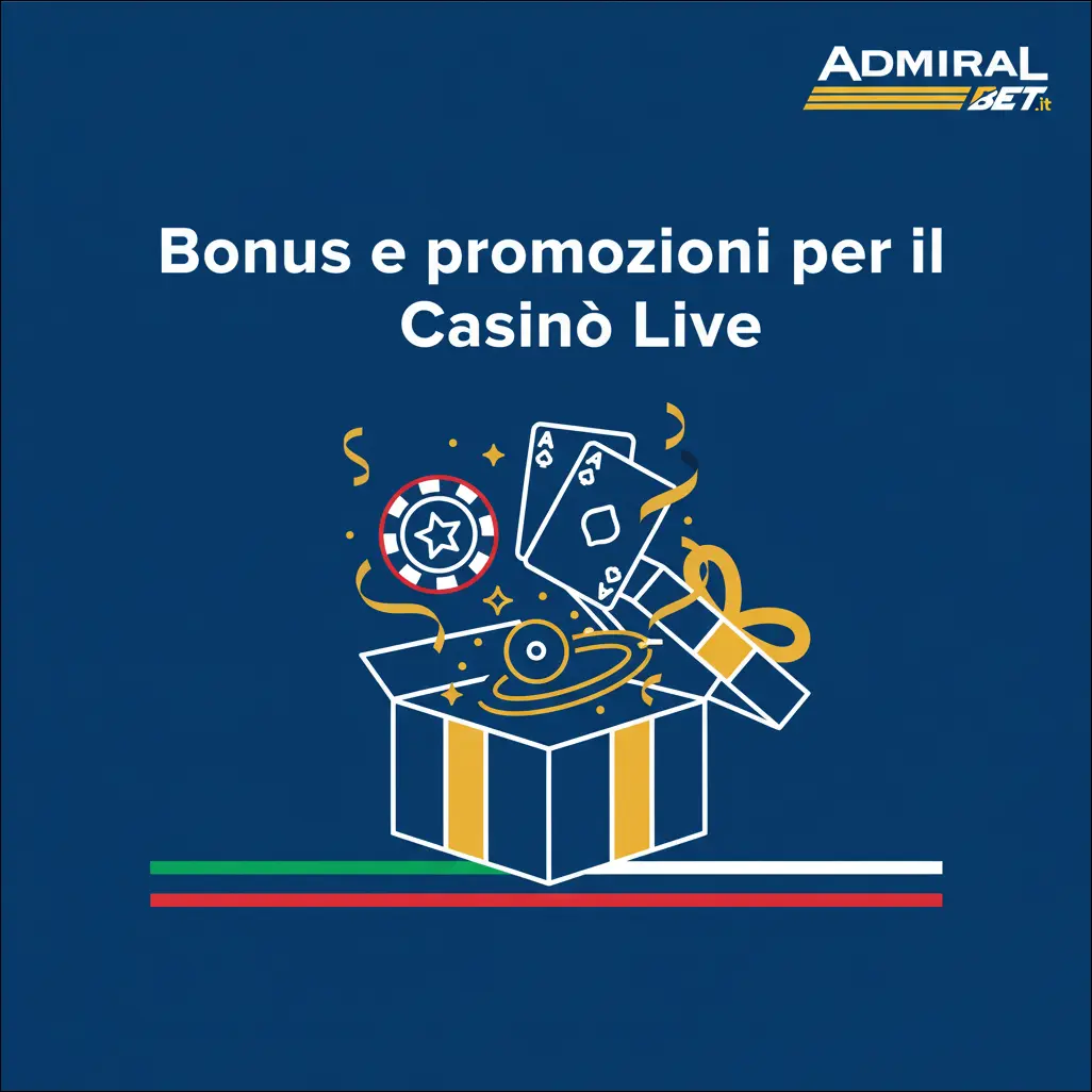 Bonus e promozioni per il Casinò Live