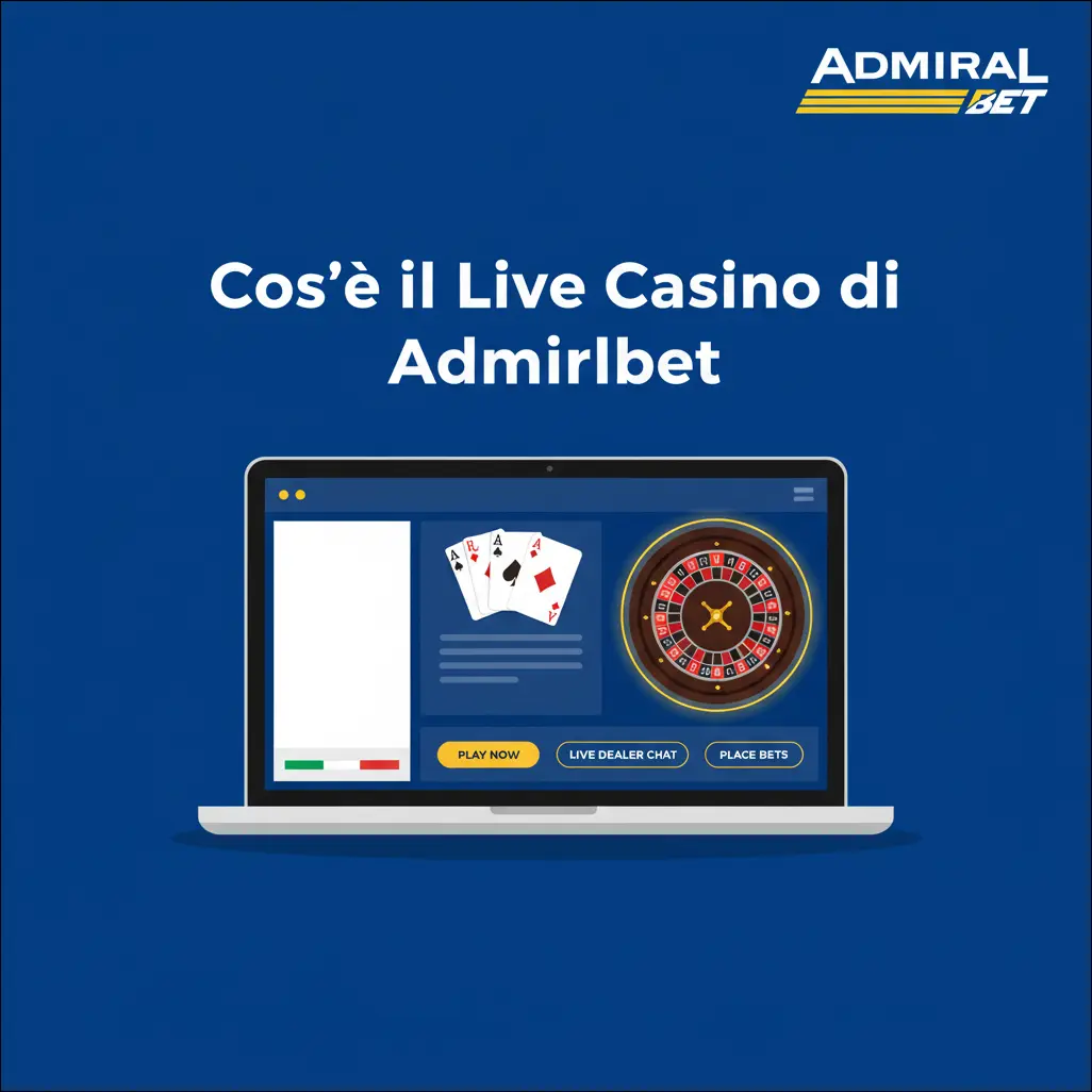 Cos'è il Live Casino di Admiralbet