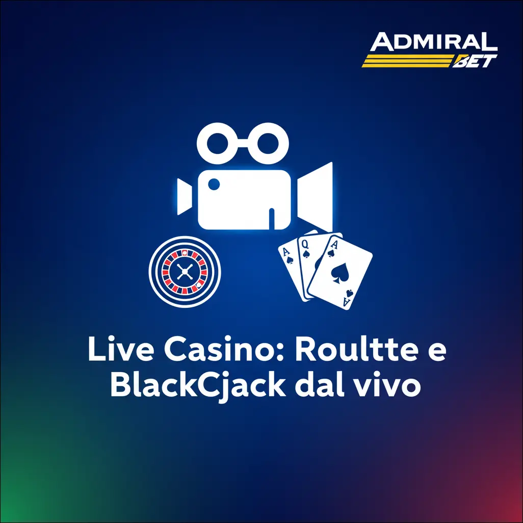 Live Casino: Roulette e Blackjack dal vivo