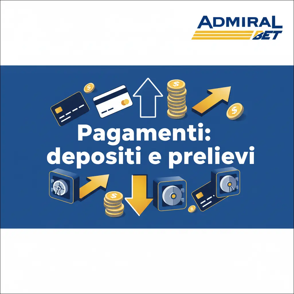 Pagamenti: depositi e prelievi