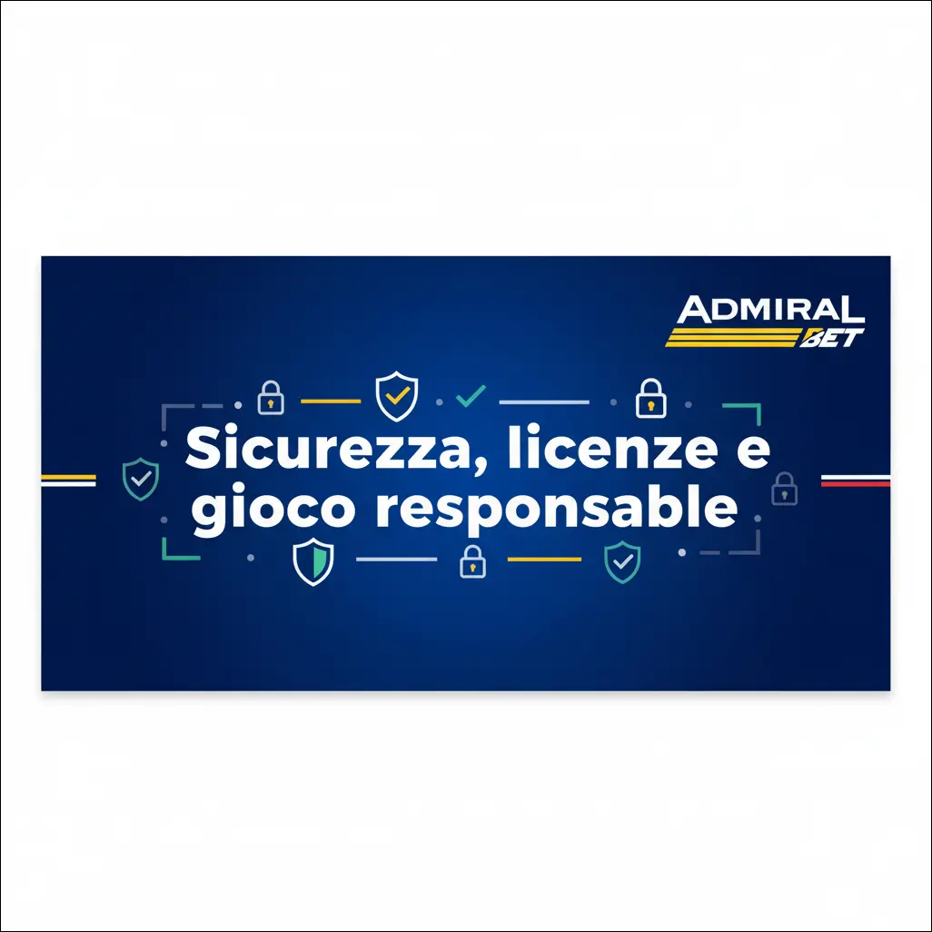 Sicurezza, licenze e gioco responsabile