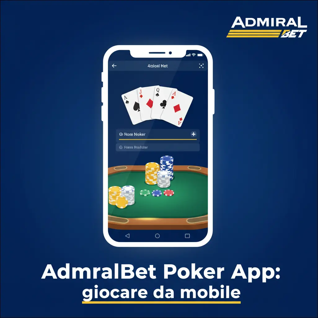AdmiralBet Poker App: giocare da mobile