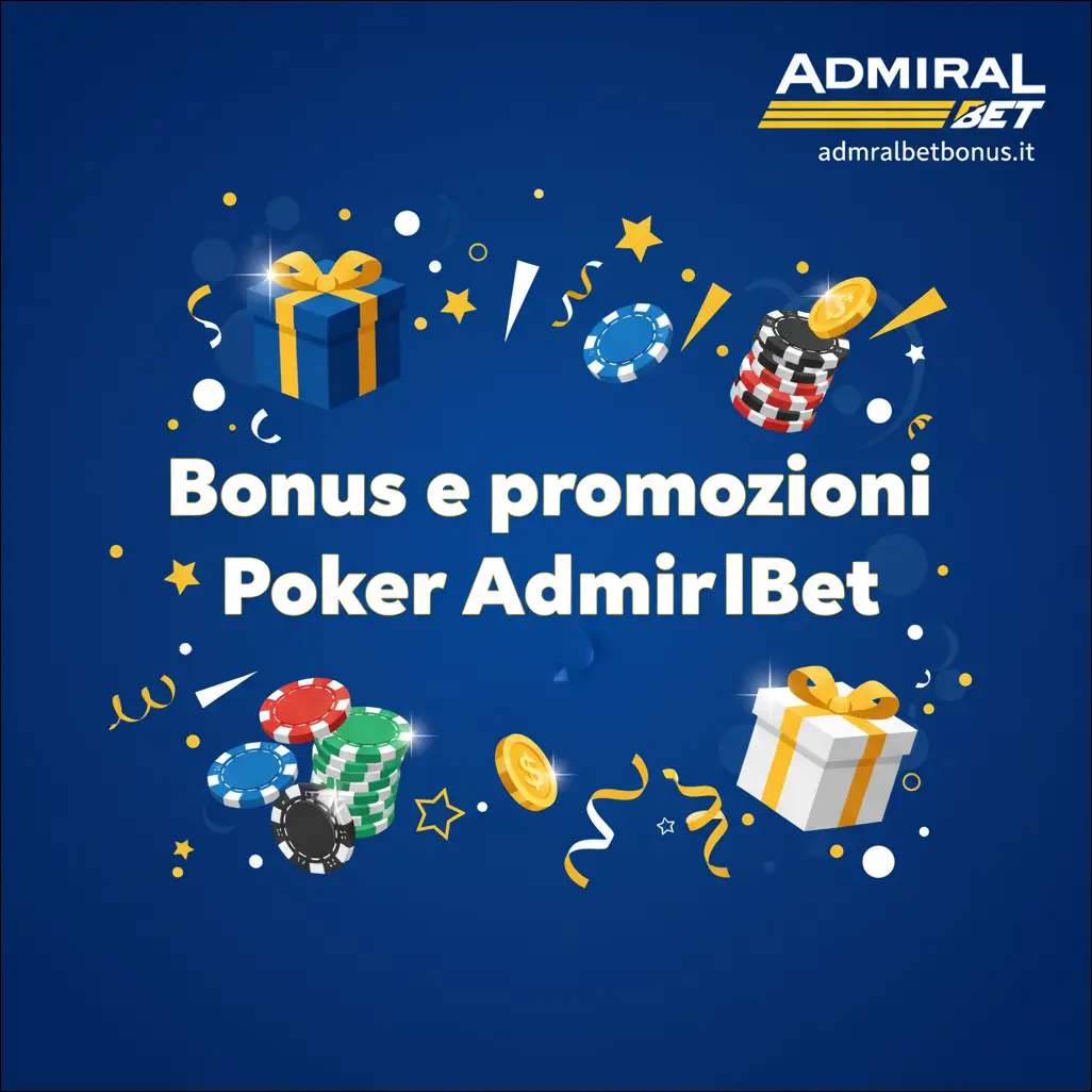 Bonus e promozioni Poker AdmiralBet