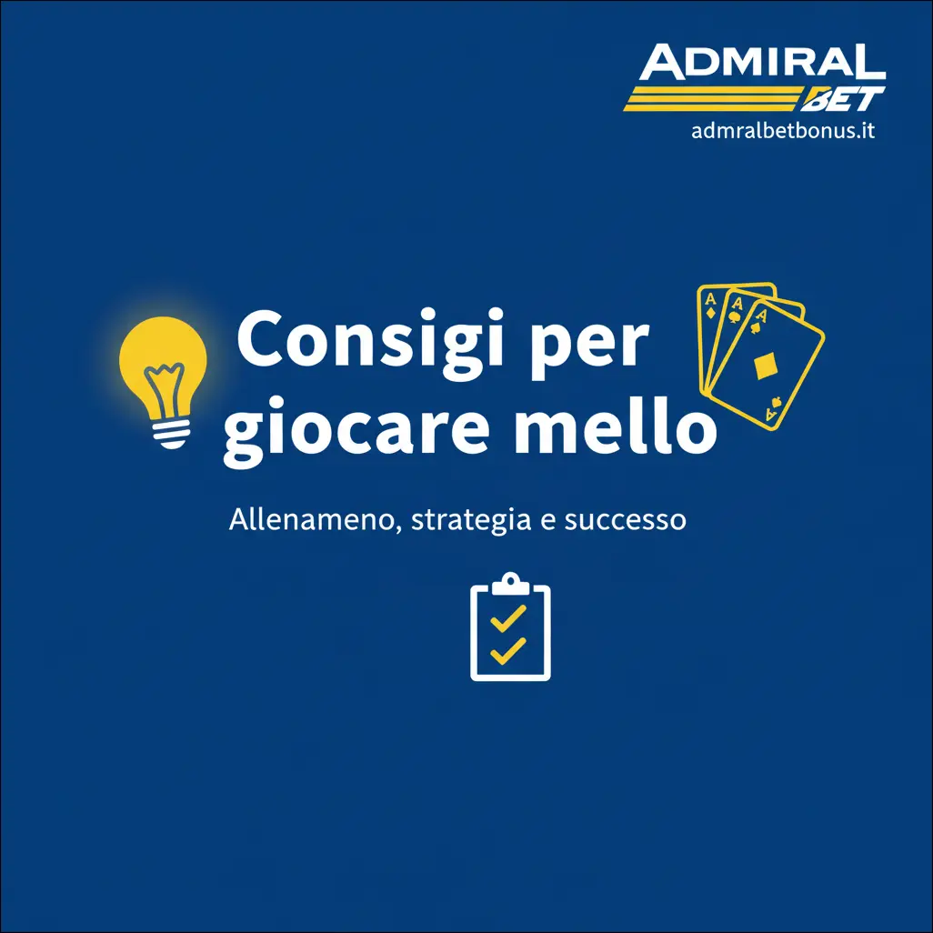 Consigli per giocare meglio