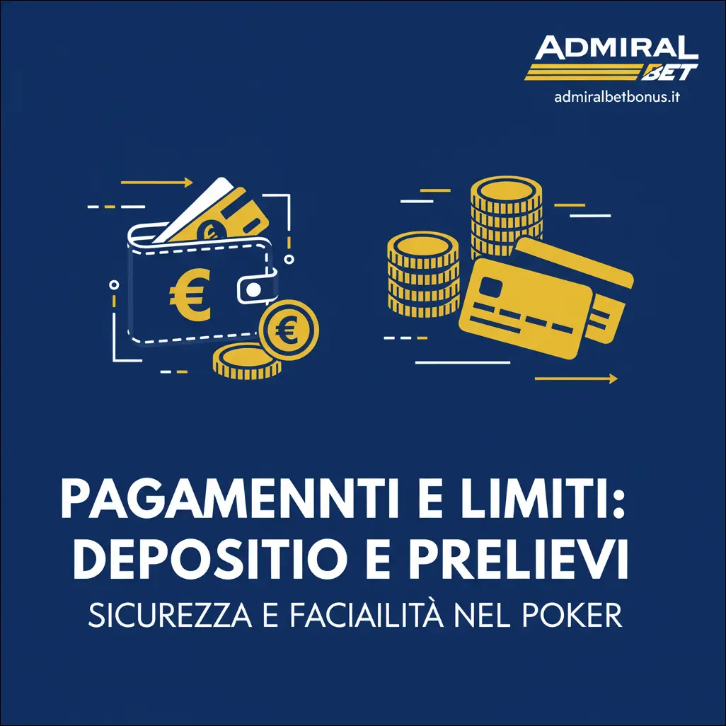 Pagamenti e limiti: depositi e prelievi