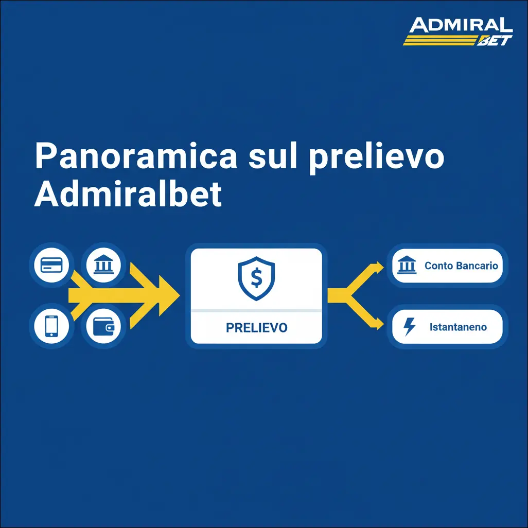 Panoramica sul prelievo Admiralbet