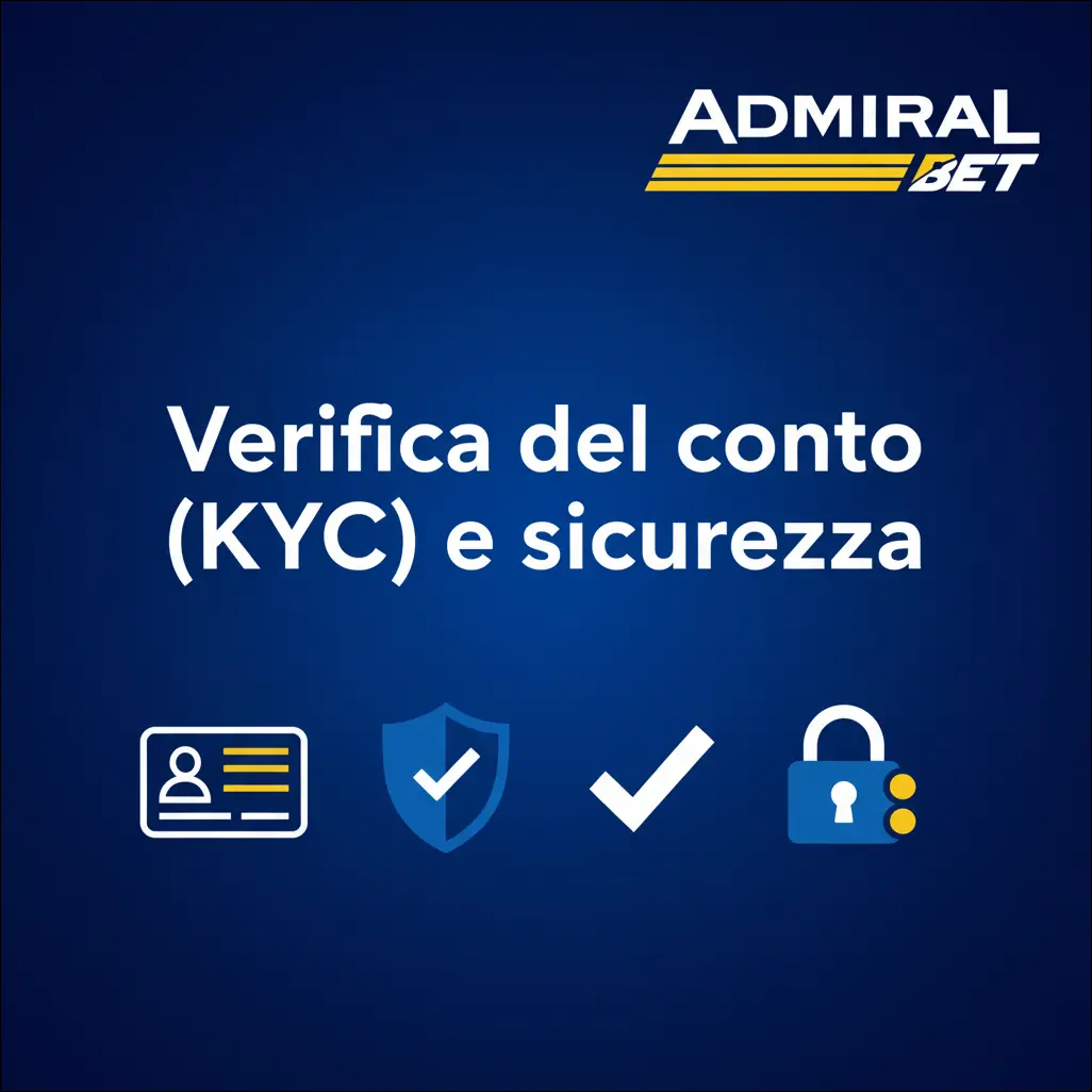 Verifica del conto (KYC) e sicurezza