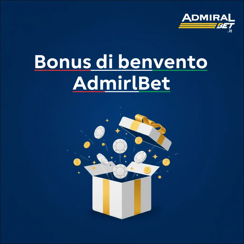 Bonus di benvenuto AdmiralBet