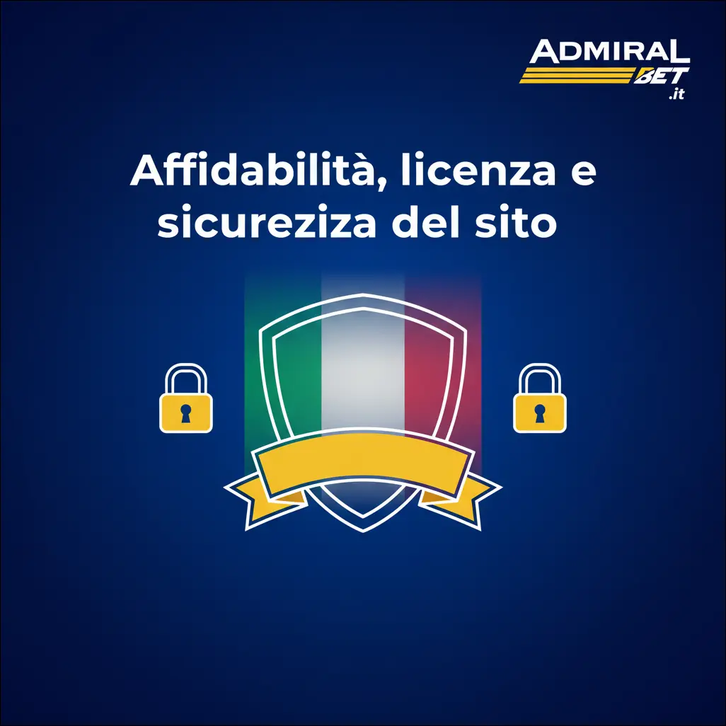 Affidabilità, licenza e sicurezza del sito