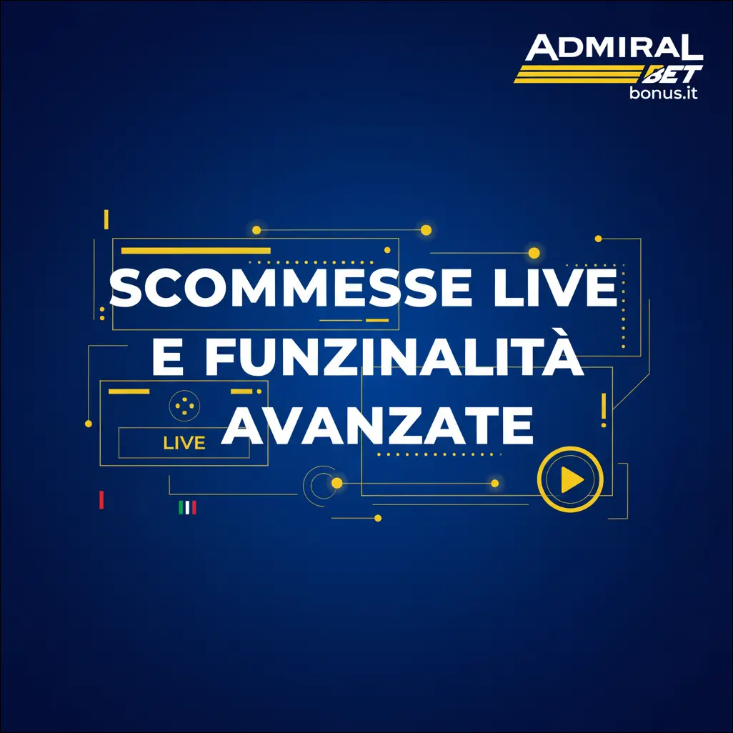 Scommesse Live e funzionalità avanzate