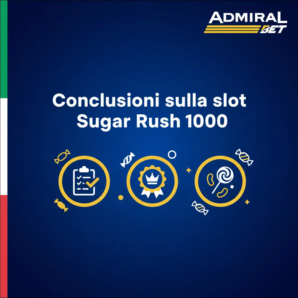 Conclusioni sulla slot Sugar Rush 1000