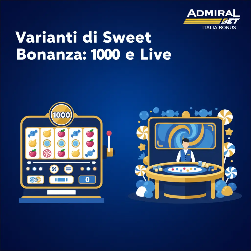 Varianti di Sweet Bonanza: 1000 e Live